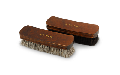 Horse Hair Shoe Shine Brush - Ace Marks