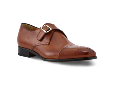 Single Monkstrap in Brown Antique - Ace Marks