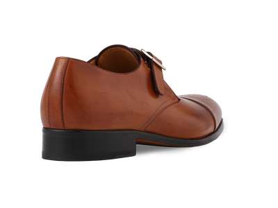 Single Monkstrap in Brown Antique - Ace Marks