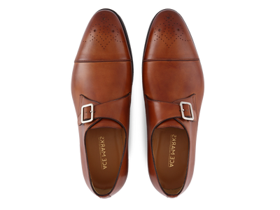 Single Monkstrap in Brown Antique - Ace Marks
