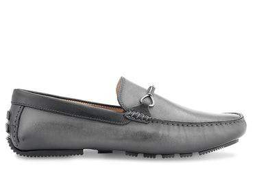 Bit Moccasin In Grey Antique - Ace Marks