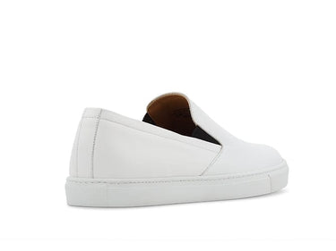 slip on white trainers womens