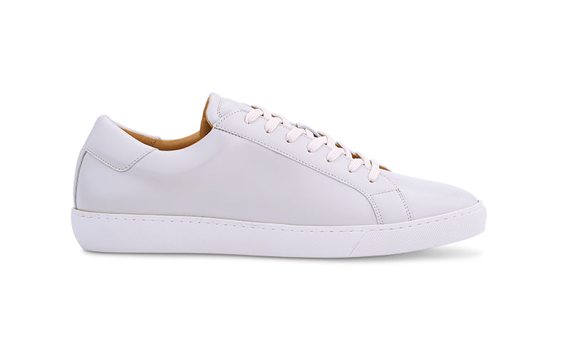 Dress Sneaker In Crema Leather - Ace Marks