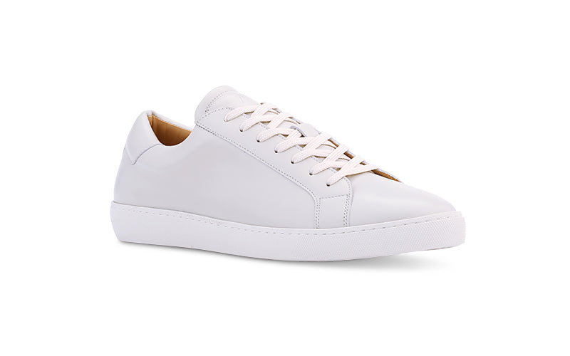 Sneaker In Crema Leather – Ace Marks