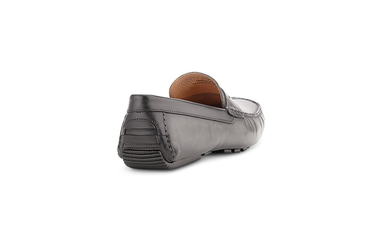 Santi Moccasin In Grey Antique