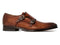 Monkstrap in Woven Cognac Nicol - Ace Marks