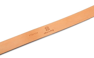 Matching 3.5cm Leather Belt - Ace Marks