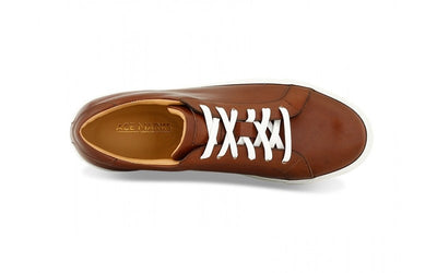 acemarks brown leather italian dress sneaker