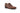 brown oxford half brogue italian shoe