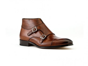 James Monkstrap Boot In Brown - Ace Marks