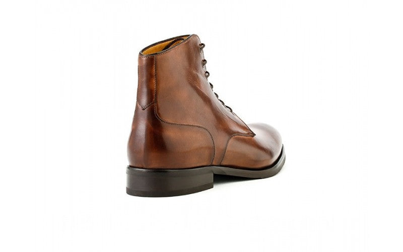 Hugo Lace Boot In Brown - Ace Marks