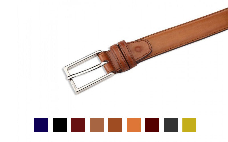 Matching 3.5cm Leather Belt - Ace Marks