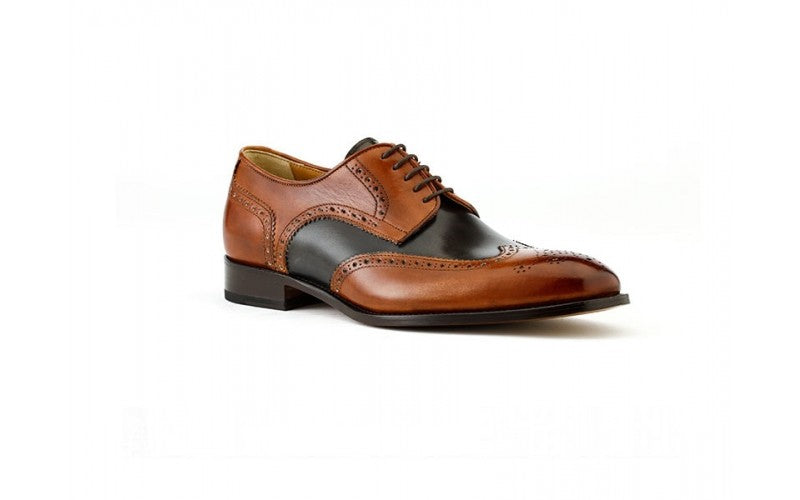 Vincent Wingtip Cuoio Nicol & Dk Grey