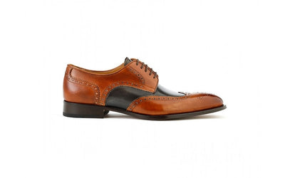 Vincent Wingtip Cuoio Nicol & Dk Grey