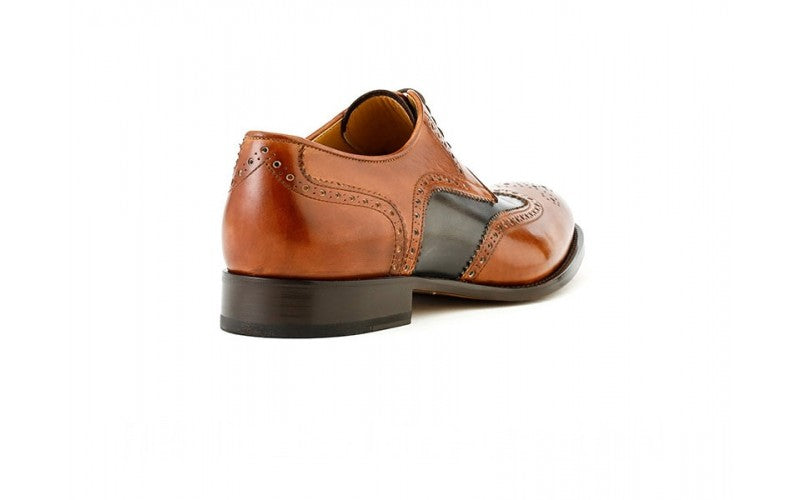 Vincent Wingtip Cuoio Nicol & Dk Grey
