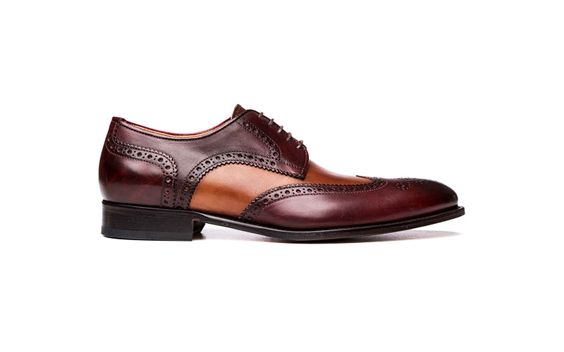 Wingtip Wine And Cuoio